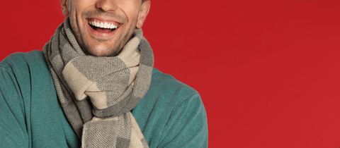 Man smiling